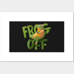 Frog off Posters and Art